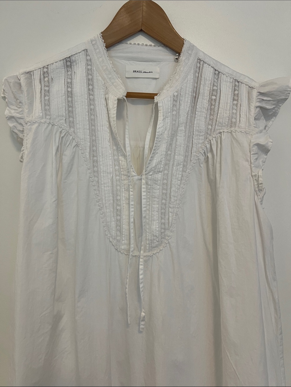 Skall Studio Aurora Embroidered Organic Cotton Maxi Dress - Picture 4 of 6
